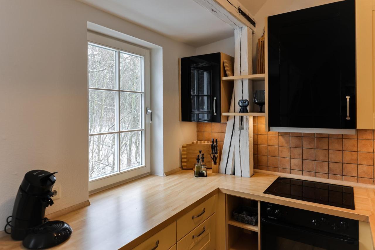 Bohnapartments Steigerwald - Natur In Der Stadt - Vollausstattung - Wlan - Gratis Parkplaetze แอร์ฟวร์ท ภายนอก รูปภาพ