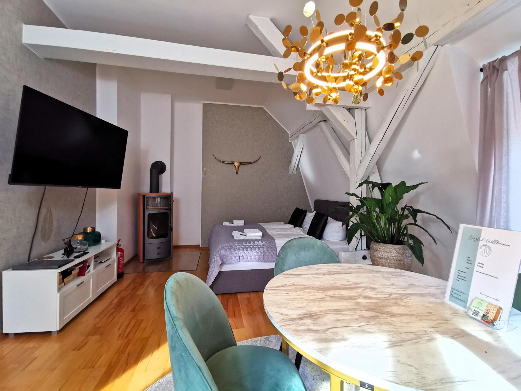 Bohnapartments Steigerwald - Natur In Der Stadt - Vollausstattung - Wlan - Gratis Parkplaetze แอร์ฟวร์ท ภายนอก รูปภาพ